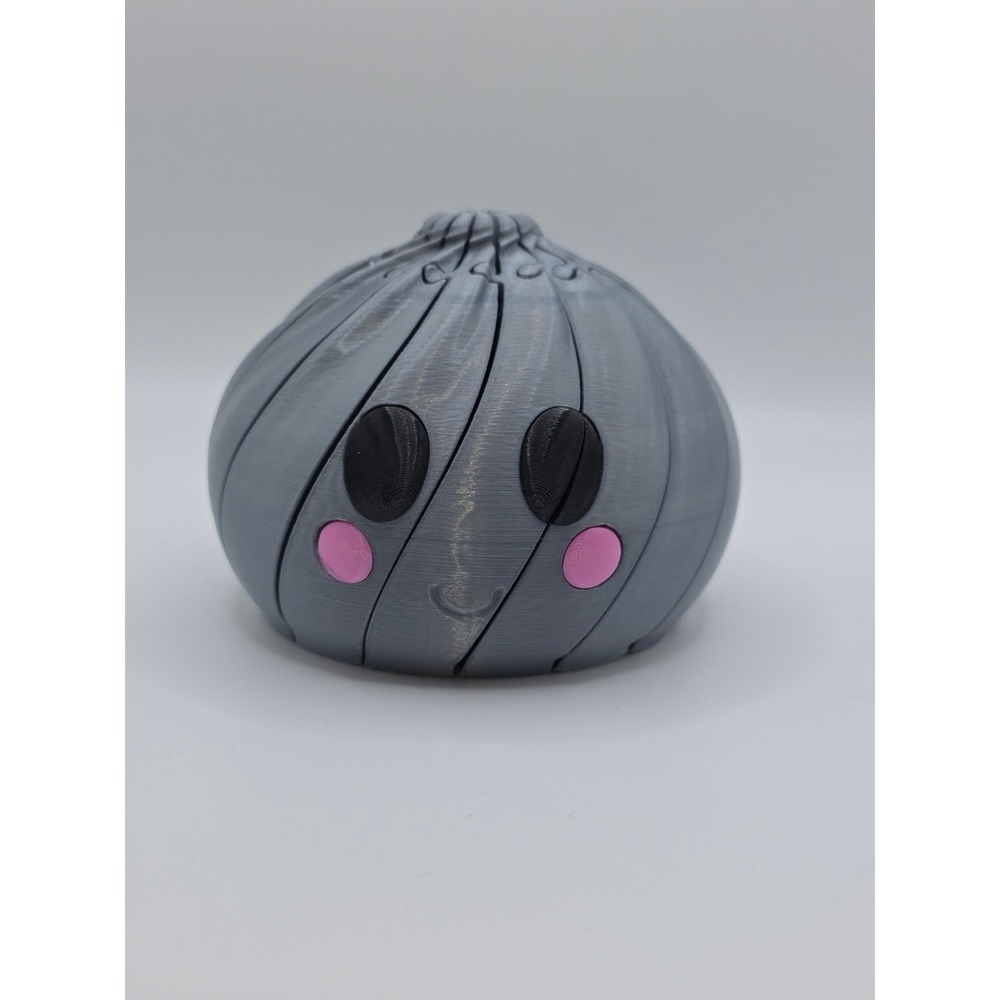 3" 3D-Printed Smiling Dumpling Fidget Toy – The Ultimate Cute Desk Companion!